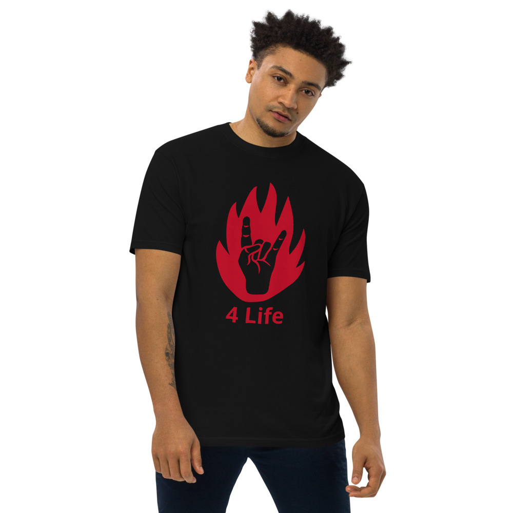 4-Life Men’s premium heavyweight tee